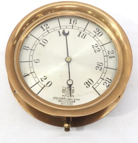 Brass steam gauge by Star Brass Mfg. Co.