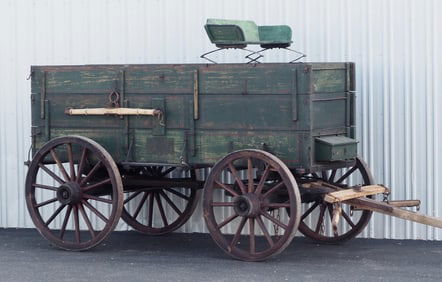 Weber "King of All" double-board box wagon
