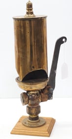 Crosby brass 3-chime steam whistle