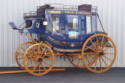 Music Vale's Concord Coach replica