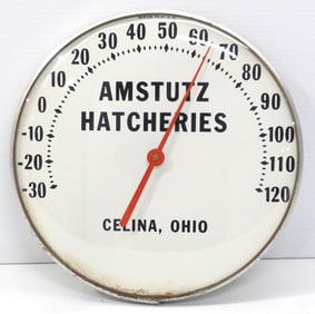 Amstutz Hatcheries thermometer