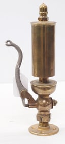 Buckeye brass 1-chime steam whistle