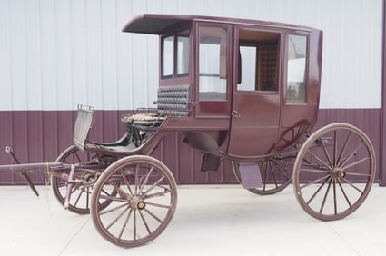 Brougham cut-under carriage