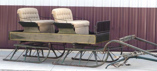 1900's Bob Sleigh from New York