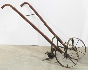 Iron King 2-wheel cultivator with 6" knives