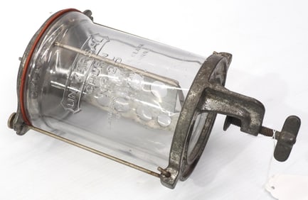 Universal No.25 table-mount glass butter churn