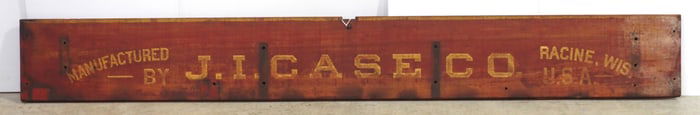 J.I. Case seeder box lid