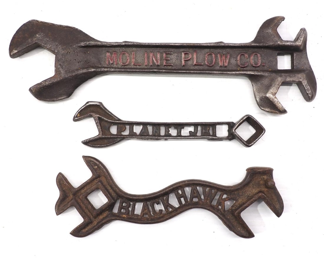 (3) Cast iron wrenches (1 of 2)