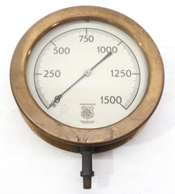 Large steam gauge