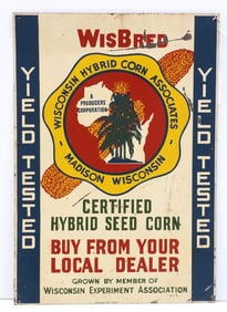WisBred Certified Seed Corn sign