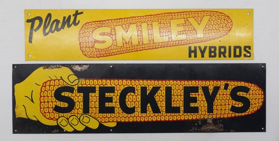 (2) Seed corn signs