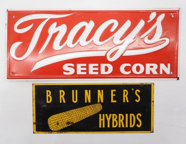 (2) Seed corn signs