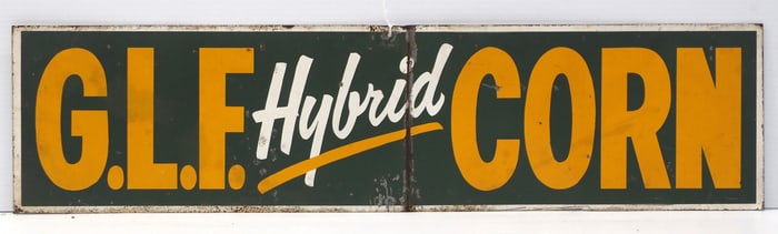 G.L.F. Hybrid Corn sign