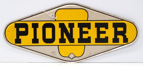 Pioneer sign, unusual shape!