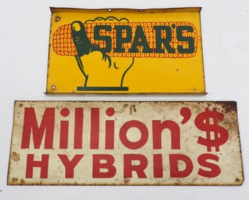 (2) Seed corn signs