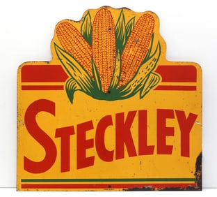 Steckley die-cut sign