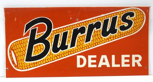 Burrus Dealer sign