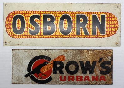 (2) Seed corn signs
