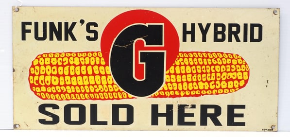 Funk's G Hybrid Sold Here sign