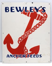 Bewley's Anchor Feeds sign