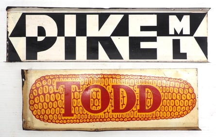 (2) Seed corn signs