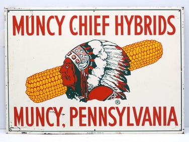Muncy Chief Hybrids sign