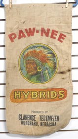 Paw-Nee Hybrids cloth seed bag