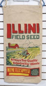 Illini Field Seed cloth seed bag