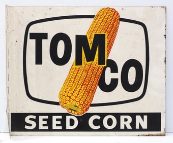 Tomco Seed Corn sign
