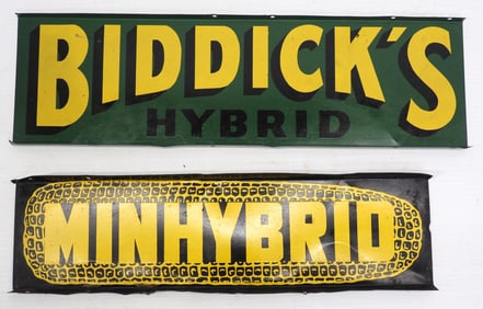 (2) Seed corn signs
