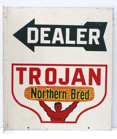 Trojan Northern Bred Dealer sign
