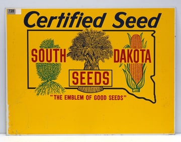 South Dakota Certified Seeds dealer sign