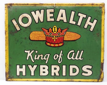 Iowealth, King of All Hybrids sign