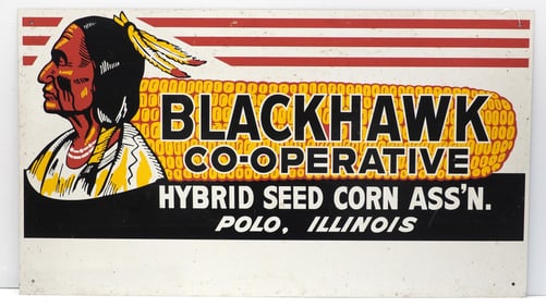 Blackhawk Co-operative dealer sign