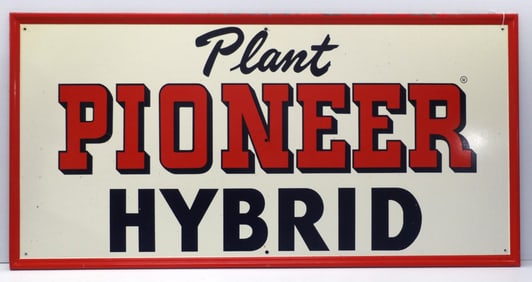 Plant Pioneer Hybrid sign