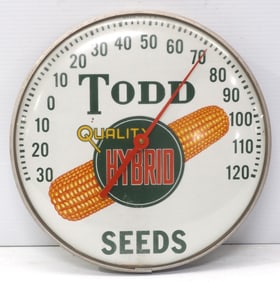 Todd Quality Hybrid Seeds thermometer