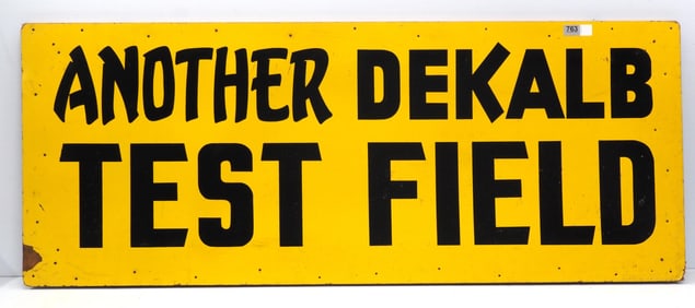 Another DeKalb Text Plot sign