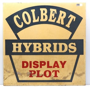 Colbert Hybriuds Display Plot sign