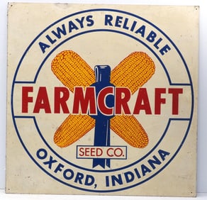 Farmcraft Seed Co., Oxford, Indiana sign