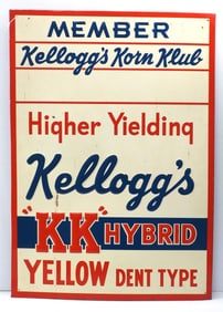 Kellogg's KK Hybrid Member sign