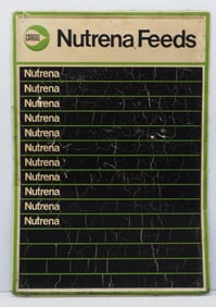 Nutrena Feeds chalkboard sign