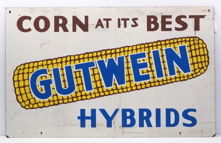 Gutwein Hybrids seed corn sign