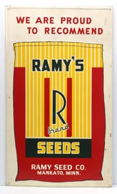 Ramy's Seeds, Mankato, Minn. Sign