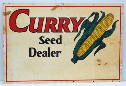 Curry Seed Dealer sign