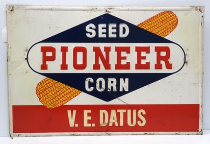 Pioneer Seed Corn dealer sign