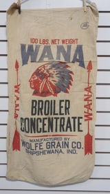 Wana Broiler Concentrate cloth feed bag