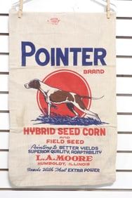 Pointer Hybrid Seed Corn cloth seed bag