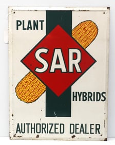 Plant SAR Hybrids Authorized Dealer sign