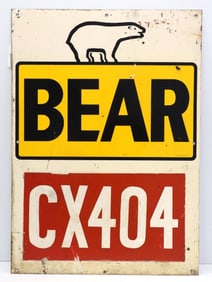 Bear seed corn plot sign
