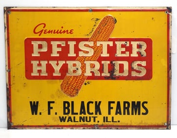 Pfister Hybrids dealer sign